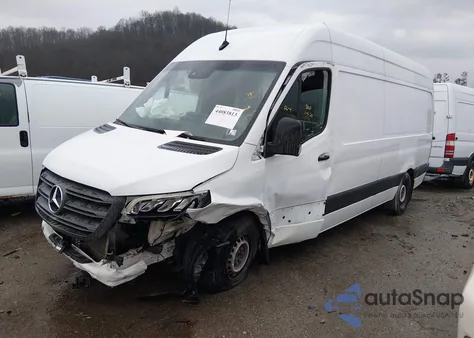 2019 Mercedes-Benz Sprinter 2500 High Roof V6 from USA, damaged, VIN WD3PF1CD6KP080801